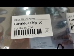Toner Cartridge Reset Chip C8774W Cyan léger pour HP 02XL 3110 3210 3310 8250 C5140 C5150 C5180 C6150