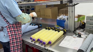 Ligne de production de cartouches de toner pour imprimante et copieur