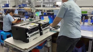 Ligne de production de cartouches de toner pour imprimante et copieur Hongtaipart