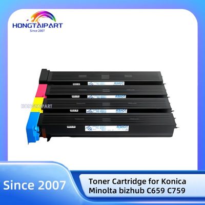acheter Cartouche de toner TN713 TN713C TN713M TN713Y TN713K A9K8430 A9K8230 A9K8330 A9K8130 pour Konica Minolta bizhub C659 C759 fabrication en ligne