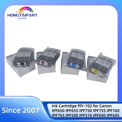 acheter Cartouche d'encre-MBK C M Y PFI-102 pour Canon IPF650 IPF655 IPF750 IPF755 IPF760 IPF765 IPF500 IPF510 IPF600 IPF605 IPF610 IPF710 IPF650 IPF750 fabrication en ligne