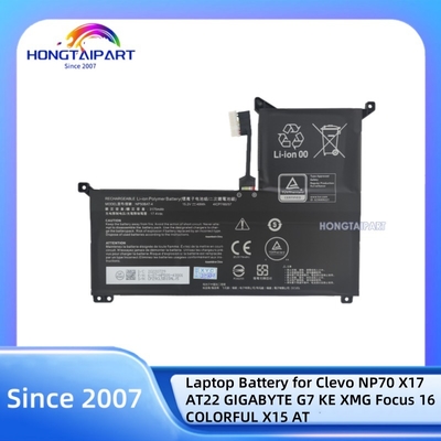 acheter Batterie d'ordinateur portable NP50BAT-4-54 4ICP7 89% Neuve pour Clevo NP70 X17 AT22 15.2V 49WH fabrication en ligne