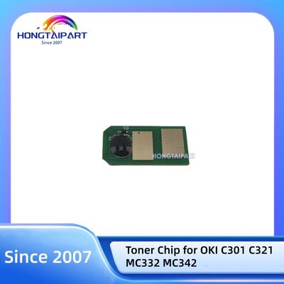 acheter Puce tonifiante 44973546 pour OKI C301 C321 MC332 MC342 Puces d'imprimante couleur Pièces de rechange Hongtaipart fabrication en ligne