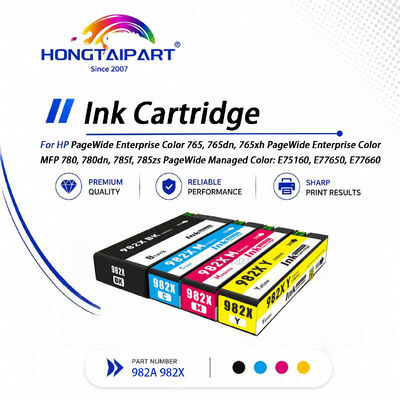 Acheter Cartouche d'encre pour imprimante couleur HP PageWide Enterprise et gérée 982A 982X fabrication en ligne
