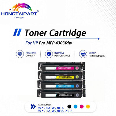 acheter Cartouche de toner couleur W2300A- W2303A compatible avec l'imprimante HP MFP 4303fdw fabrication en ligne