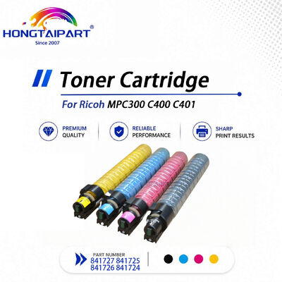 Acheter Cartouche de toner compatible 841724-841727 pour Ricoh MP C300 MP C400 MP C401 fabrication en ligne