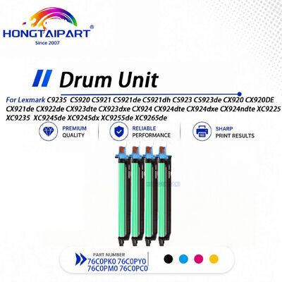 acheter Unité de tambour 76C0PK0 76C0PY0 76C0PM0 pour imprimante Lexmark CS920 CX920 XC9235 Series fabrication en ligne