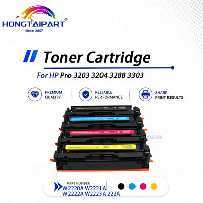 Acheter Cartouche de toner W2220A W2221A W2222A W2223A 222A pour HP Pro 3203 3204 3288 3303 fabrication en ligne