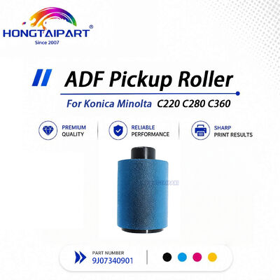 Acheter Rouleau de ramassage ADF Konica Minolta C220 C280 C360, résistant à l'usure, alimentation lisse, pièce No.9J07340901 fabrication en ligne