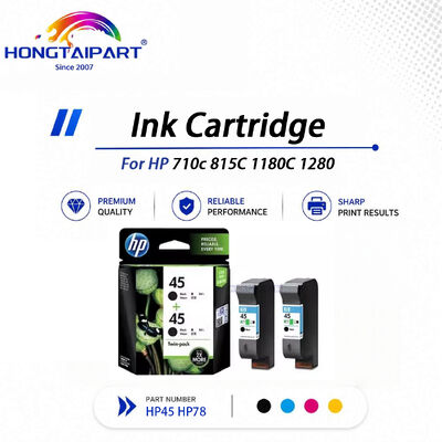 Acheter Cartouche d'encre HP45 51645A et HP78 6578D d'origine validée par puce Stable dans l'archivage sans saignement Compatible avec le graphiqueur CAD HP 710c 815C 1180C 1280 fabrication en ligne