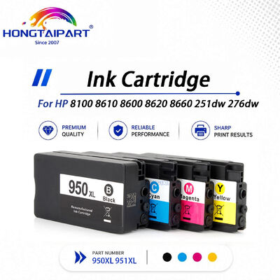 Acheter Cartouche d'encre à débit constant 950XL 951XL Nozzle-protection de la cartouche d'encre à nuance assortie Compatible pour HP 8100 8610 8600 8620 8660 251dw 276dw fabrication en ligne