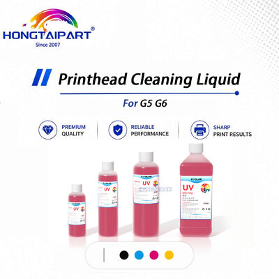 Acheter Liquide de nettoyage de tête d'impression UV, dissolvant les résidus, sans Corrosion, verrouillage de l'humidité, Compatible avec l'imprimante UV G5 G6 fabrication en ligne