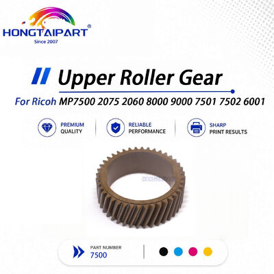 Acheter Engrenage de rouleau supérieur de fusion Durable et résistant à l'usure, pour unité de fusion Ricoh MP7500 2075 2060 8000 9000 7501 7502 6001 7001 8001 fabrication en ligne