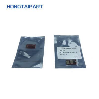 Puce remise à zéro 46508709 de cartouche de version d'AU de la taille AP de Chip For OKI C332dn MC363dn de toner grande 46508710 46508711 46508712 3.5K