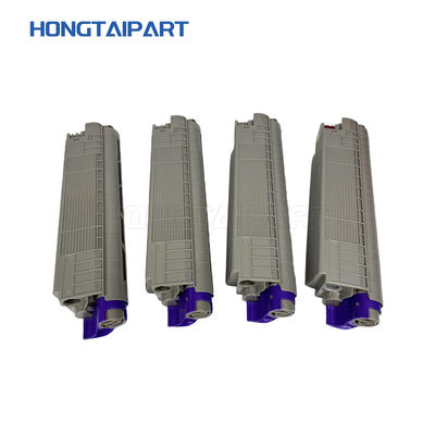 Imprimante couleur compatible Cartouche tonique haute capacité CMYK 46443101 46443102 464443103 46443104 Pour OKI C823 C833 C83