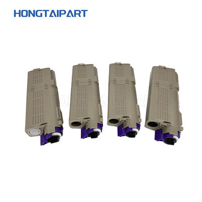 Cartouche de toner couleur pour imprimante 46490608 46490607 46490606 46490605 Pour le kit de toner OKI C542 C542dn C532 C532dn