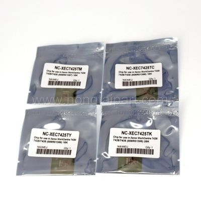 Phaser 7425 de Chip For Xerox de cartouche de toner 7428 7435 (006R01395 006R01396 006R01397 006R01398)