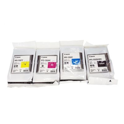 Imprimante Ink Cartridge pour Canon iPF-500 510 600 605 610 650 655 700 710 720 750 755 (PFI-102)