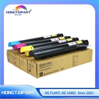 HONGTAIPART Cartouche tonique couleur compatible CT202952 CT202956 CT202957 CT202958 pour Fuji Xerox DC SC2020 SC2022 Partie de copieur de haute capacité jaune noir cyan magenta de haute qualité