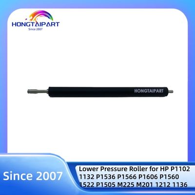 Rouleau de pression inférieur LPR-1536 LPR-1606 pour imprimantes HP P1102 1132 P1536 P1566 P1606 P1560 1522 P1505 M225 M201 1212 1136 Pièces de rechange Rouleau de fusion Rouleau chauffant Hongtaipart