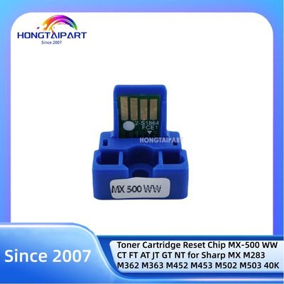 Chip de réinitialisation de cartouche de toner d'origine MX-500 WW CT FT AT JT GT NT pour Sharp MX M283 M362 M363 M452 M453 M502 M503 40K