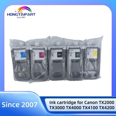 Cartouche d'encre série PFI-710 compatible pour les imprimantes Canon TX2000 TX3000 TX4000 TX4100 TX4200
