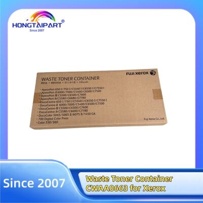 Container de tonifiant pour déchets CWAA0663 pour Xerox 650i 750i C5540i C6550i C7550i 6000 7000 C5400 C6500 C7500 C5550 C6500 C7600 C5580 C6680 C7780 DocuColor 5065 5065II 6075II 1450 GA 700 Couleur numérique 550 560