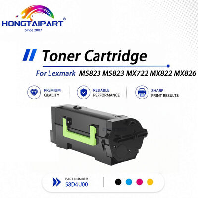 Cartouche de toner Compatible 58D4U00, flambant neuve, pour Lexmark MS823 MX722 MX822 MX826