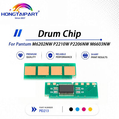 Reconnaissance précise de la puce de tambour PD213, réinitialisation stable, lisse, Compatible avec Pantum M6202NW P2210W P2206NW M6603NW