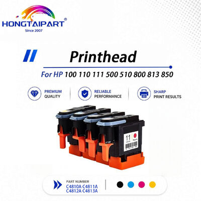 Tête d'impression Stable C4810A C4811A C4812A C4813A pour imprimante HP 100 110 111 500 510 800 813 850