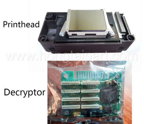 Match original de serrure de la tête d'impression F186000 d'Epson DX5 avec Decryptor