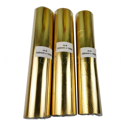 La feuille d'or 300mmx120m en ventes chaudes de DC-300TJ déjoue des accessoires de bronzeuse ont de haute qualité